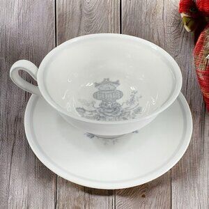 Spode Ming Fine Porcelain Cup And Saucer Set Bone China Made‎ In England VTG